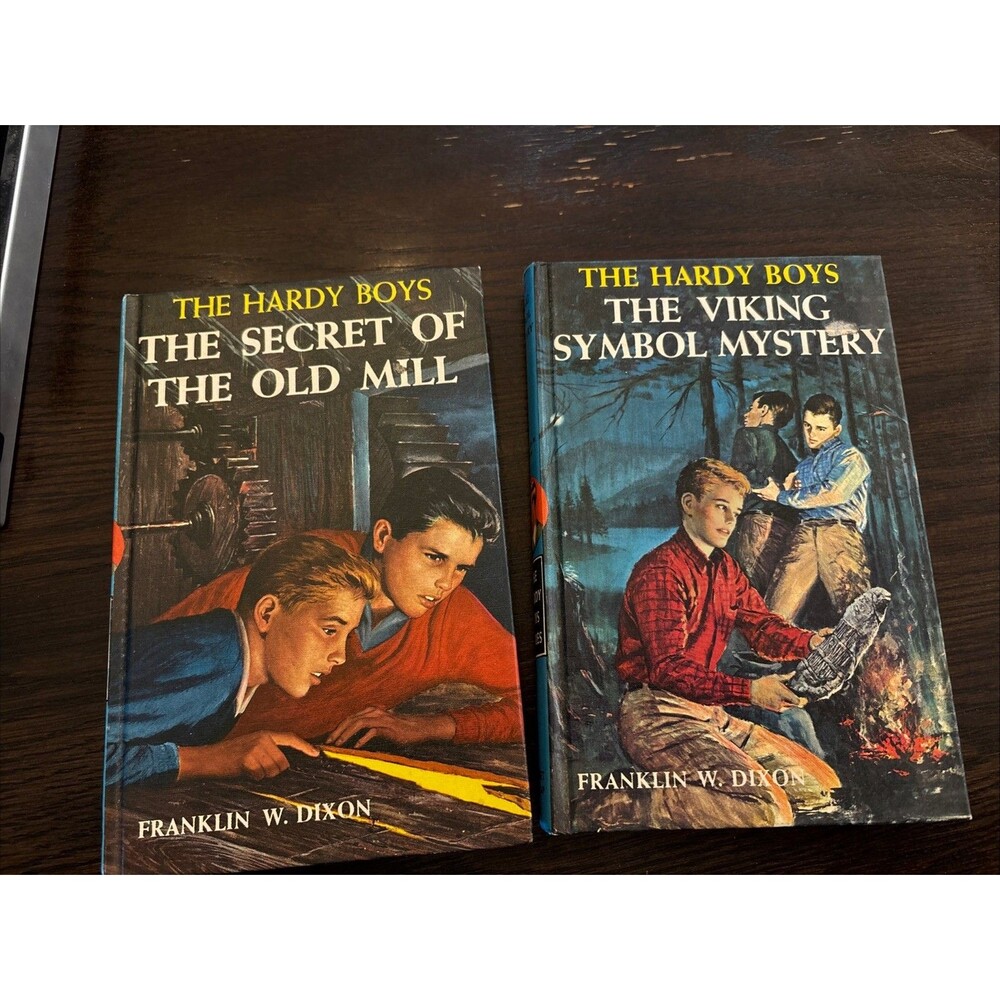 Vintage Books The Hardy Boys - Lot of 2 HC Books | Vintage '60s Very Nice